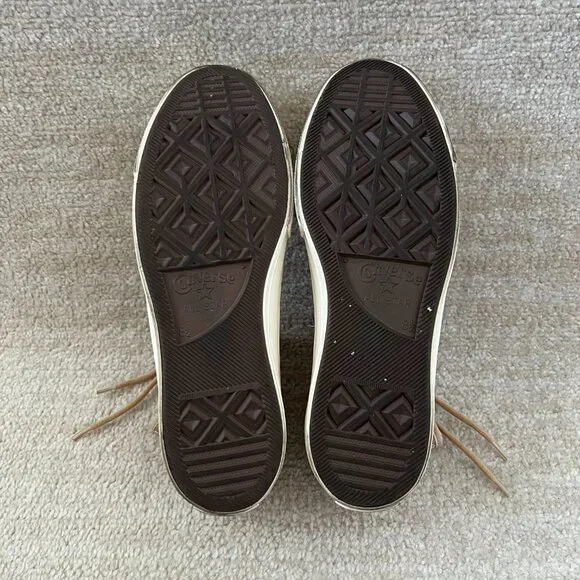 Converse All Star Lift Quilted High Top Platform Sneakers Shoes 10.5 - Picture 9 of 10